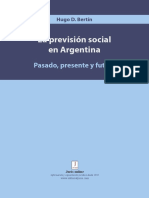 H Bertín - La Previsión Social en Argentina - Pasado, Presente y Futuro - 2022