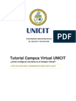 Tutorial - Configurar Tarea en Campus Virtual