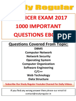 1000 IT Officer Exam Questions Ebook