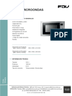 FT 11542 MICROONDAS FDV SMART Vcons