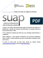 Acesso Suap e Gmail IFSul