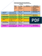 Daftar Mata Kuliah Semester Genap