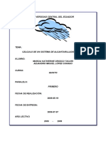 Informe de Alcant. Pluvial