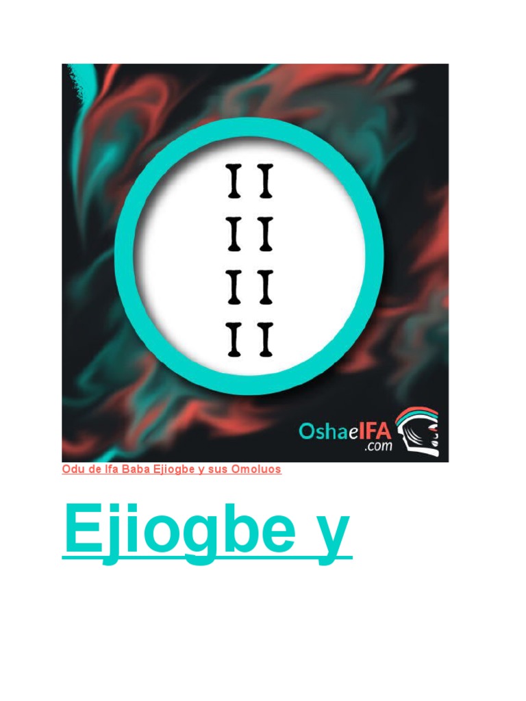 Signos de Ifá y sus significados | PDF | Estilo de vida