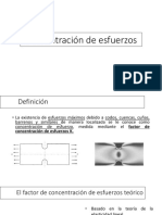 Concentración de Esfuerzos