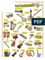 Musical Instruments Pictionary