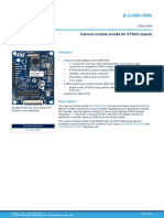 B-Cams-Omv: Camera Module Bundle For STM32 Boards