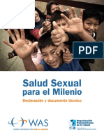 AMS & OPS - Salud Sexual para El Milenio