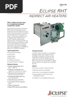 Techrite Controls Eclipse Eclipse RHT Indirect Air Heating Burner 1392