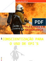 2012 CONSCIENTIZAÇÃO EPI S Palestra