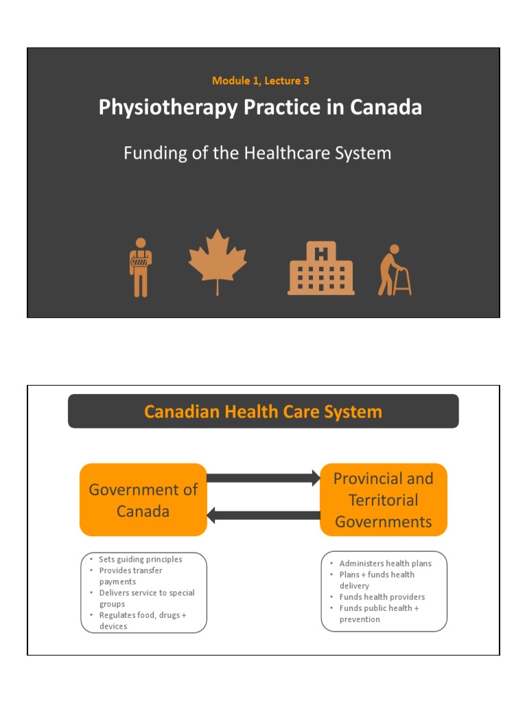 Funding of The Health Care System | PDF | Health Care | Physical Therapy
