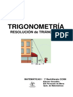 Trigonometría. Resolución de Triángulos Autor Alfonso González