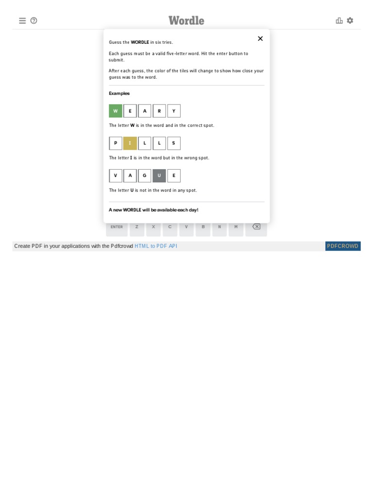 WWW Nytimes Com Games Wordle Index HTML  PDF