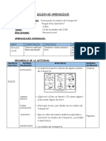 Sesion de Aprendizaje Medios de Transporte