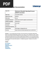 Plugin Documentation: Maximum Allowable Operating Pressure (MAOP) Calculation