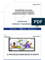 TEMA No 19 EL PROCESO DE PLANEACION DE UN ESCRITO