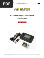 HobbyEagle A3 Pro V2 User Manual | PDF | Gyroscope | Rotation