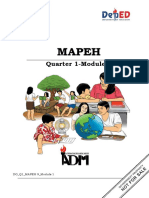 MAPEH - First Quarter Module