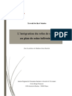 L'intégration Du Refus de Soins Au Plan de Soins Infirmiers Travail de Fin D'études