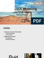PVT & Eos Modelling: Using Pvtsim Software