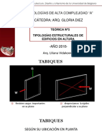 Teórica 5 Tipologías Estructurales - Tac A