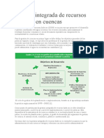 Gestión Integrada de Recursos Hídricos en Cuencas