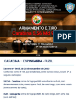 Carabina 5.56 Instrução