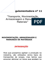 Norma Regulamentadora 11 Movimentação Materiais