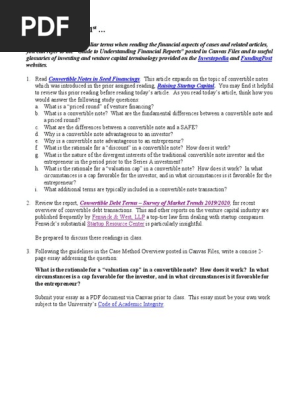 #13 Convertible Notes