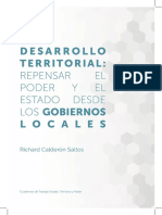 Desarrollo Territorial - Repensar El Poder Desde Los Gobiernos Locales