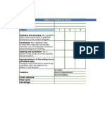 Rubric For Hunting For Words