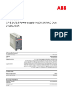 CP-E 24/2.5 Power Supply In:100-240VAC Out: 24VDC/2.5A: Product-Details