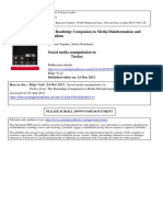 The Routledge Companion To Media Disinformation and Populism