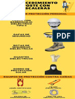 Infografia Trabajo Postes Escalera