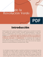 Ensayo de La Revolución Verde