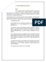 Levantamiento de Carga Informe