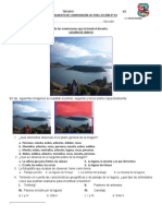 Lectura y análisis de textos e imágenes sobre paisajes y destinos turísticos peruanos