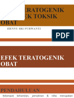 Efek Teratogenik Dan Efek Toksik Obat