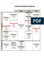 Horarios 2°