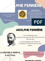 Presentación Adolphe Ferrière