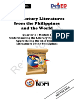 21st Century Literatures Quarter 1 Module 1 Version 5