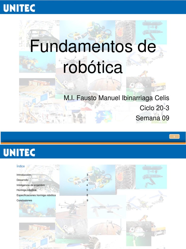 Fundamentos de Robotica 09 Formatonuevo | PDF | Robot | Robótica