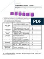 Pauta de Evaluación Prisma Literario NM3