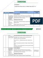 Cronograma de Relaciones Humanas I-Año 2021