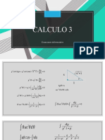 Calculo 3: Ecuaciones Diferenciales