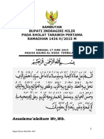 Pidato Ramadhan