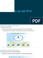 Direcciones de red IPv4 - Unidad 2