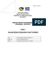 PSO - Kertas Kerja BULAN MESRA PENGGUNA PSS