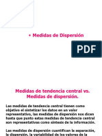 Medidas de Dispersion