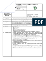 8.1.1.1 Sop Pemeriksaan Laboratorium